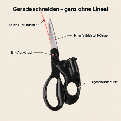 ROTFADEN Laser Scissors